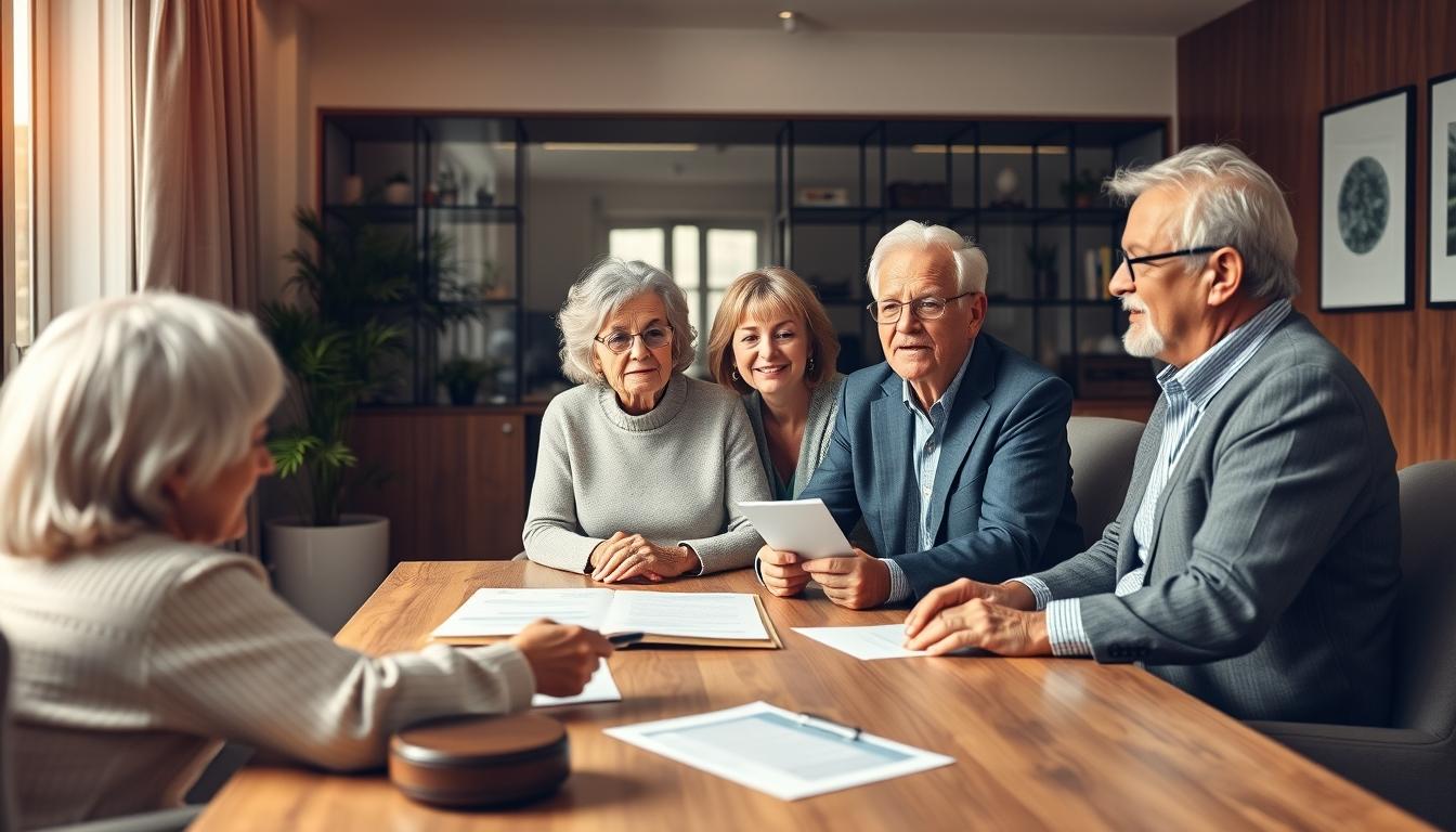 Family legal discussion support